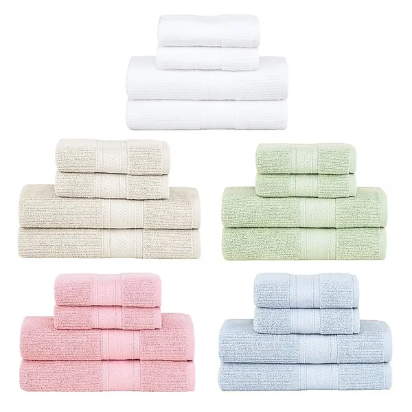 JOGO DE TOALHAS BUDDEMEYER VENEZA EXTRA SOFT BANHO 4 PEÇAS