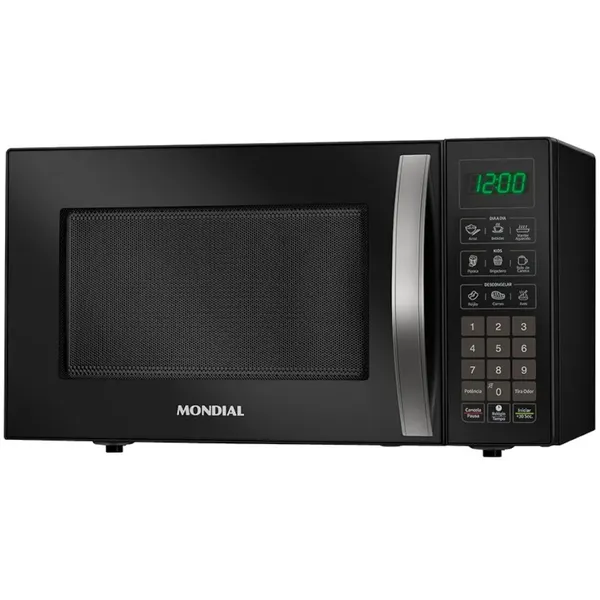 Micro-ondas 34 litros 1400W 10 níveis de potência - MO-02-34-B Mondial