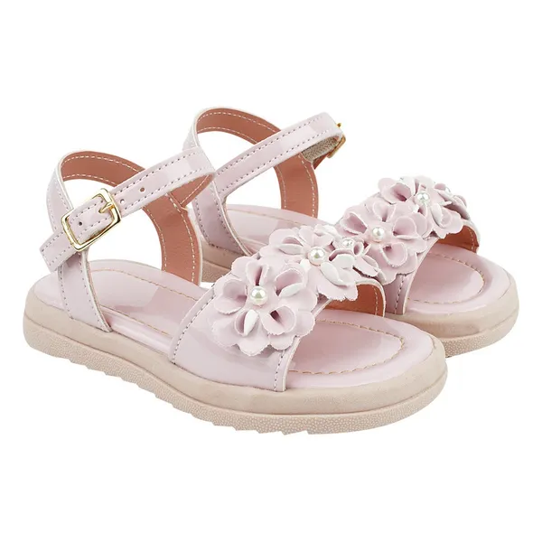 Sandália Infantil Menina Plana Moda Verão