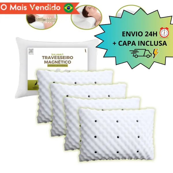 KIT DE TRAVESSEIROS  PRA RENOVAR A CAMA