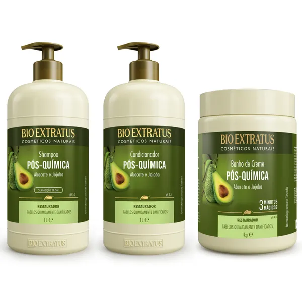 Kit Pós-Química Restauração Bio Extratus