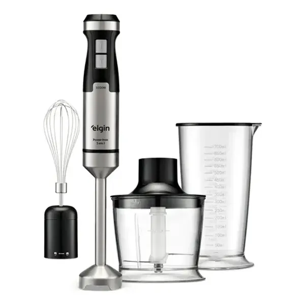 Mixer 3 Em 1 Power Inox Elgin 1000w MIX3X Triturador Inox