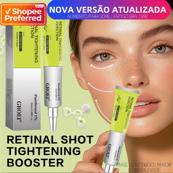 Retinol firmador realçador suave nutritivo levantamento endurecimento anti-rugas anti-envelhecimento precoce rugas clara