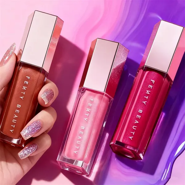 Fenty Beauty MAUVE WIVE Lip Gloss Batom Líquido À Prova D'água!