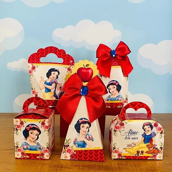 Kit Festa BRANCA DE NEVE Personalizados | Lembrancinhas | Festa infantil | Aniversário