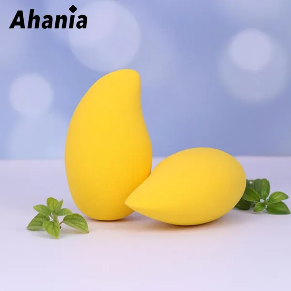 Ahania 2 EsponjaS Formato De Manga para Maquiagem, Multifuncional Base, Pó, Contorno, Corretivo