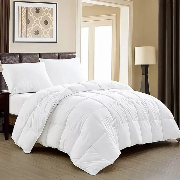Edredom Queen 200 Fios Percal | Conforto Premium e Toque Suave