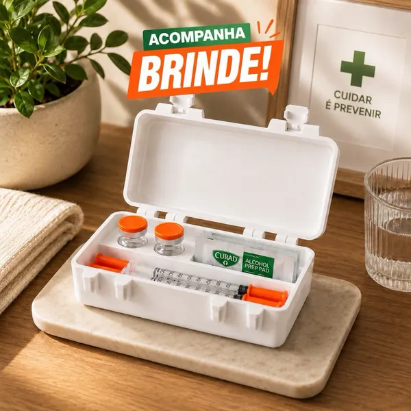 Organizador Porta-Ampolas 10ml com Compartimentos – Estojo Compacto para Transporte e Armazenamento