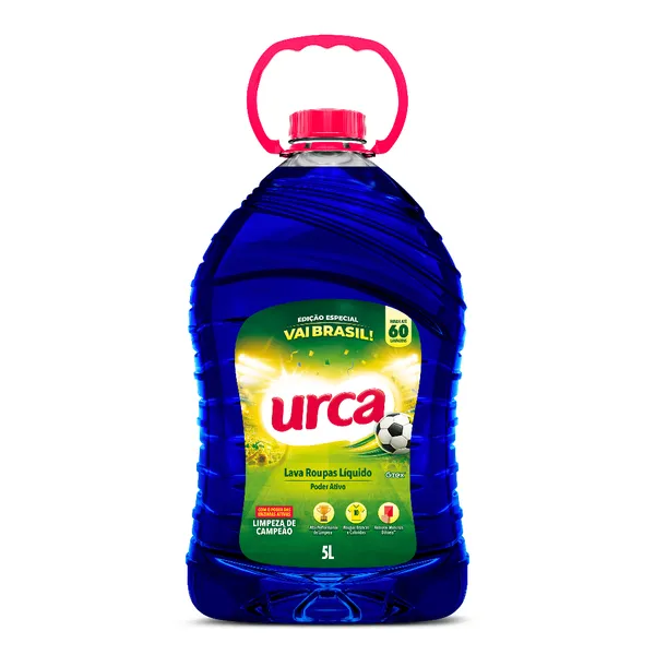 Lava Roupas Liquido Urca Azul - 5l