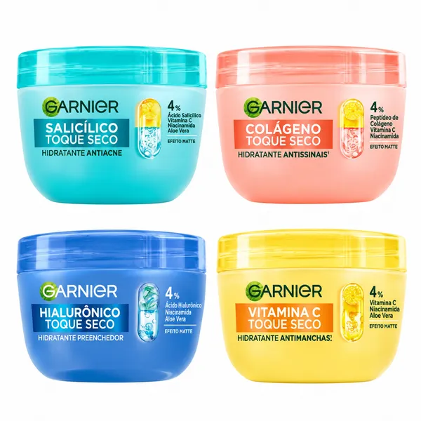 Hidratante Facial Garnier Antiacne Antimanchas Toque Seco Matte 85g Niacinamida Original