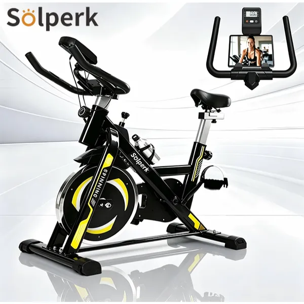 Bicicleta Spinning bicicleta ergometrica Para Exercícios ProfissionalSport Silenciosa Resistente Ideal Casa Suporta120KG