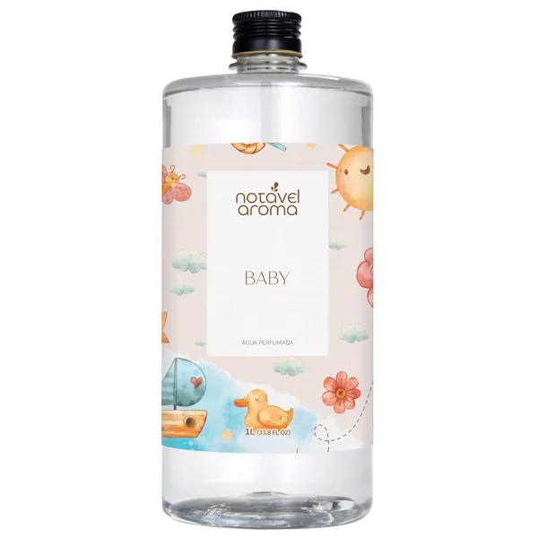 Refil Agua Perfumada Para Tecidos  Baby 1L - Notavel  Aroma