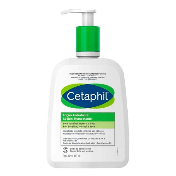 CETAPHIL LOÇÃO HIDRATANTE GALDERMA PARA PELE NORMAL A SECA 473ML