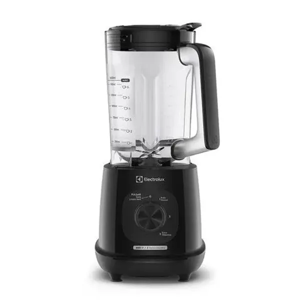 Liquidificador Electrolux 600W 2,7L Efficient TriForce 3 Velocidades Preto EBL700
