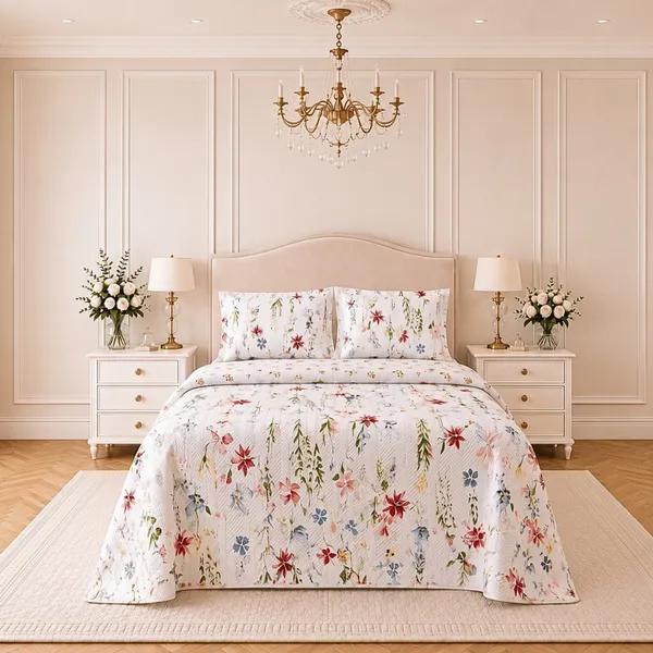 KIT COLCHA COBRE LEITO SOLTEIRO CASAL QUEEN KING BOUTIS MATELADO DUPLA FACE MACIA CACINTEX