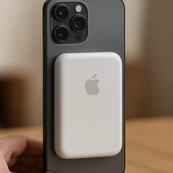 Power Bank 10000mAh para ​iPhone: Turbo Carregamento Sem Fio Magnético, Compacto e Alta Potência