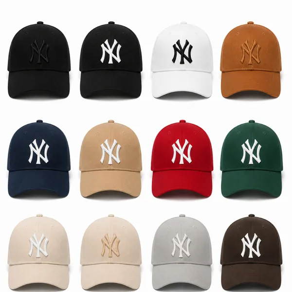 Boné New York NY Bordado, Aba Curva, Unissex, Regulagem Ajustável, Premium, Treino, Blogueira, Beisebol - ENVIO IMEDIATO