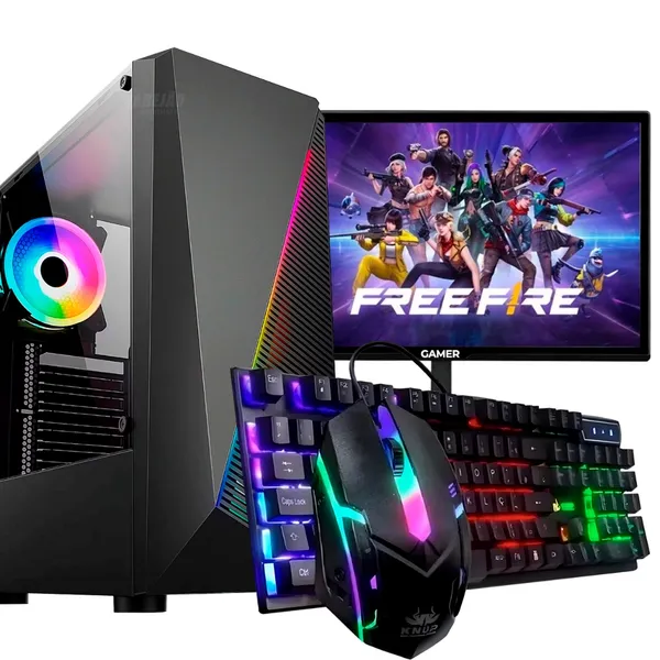 Computador Gamer I5 8gb  Ssd 240gb + Wifi + GT 210 Nvidia