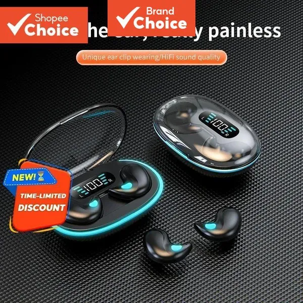 Senbenbao X55 Fones de Ouvido TWS Sem Fio Bluetooth com Display LED