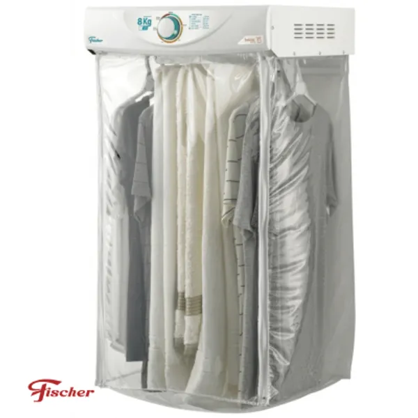 SECADORA DE ROUPAS DE PAREDE FISCHER SUPER CICLO 8KG BRANCA COMPACTA E EFICIENTE