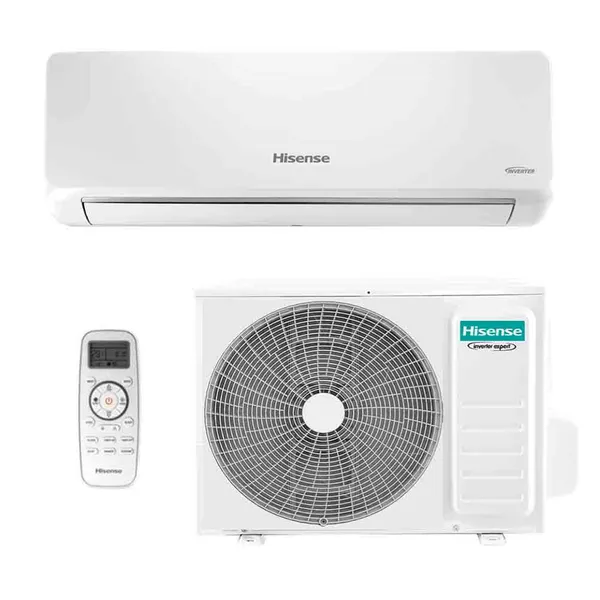 Ar Condicionado Split Inverter Hisense R-32 Hi-wall 9000 Btus Quente e Frio  Wi-fi 220v