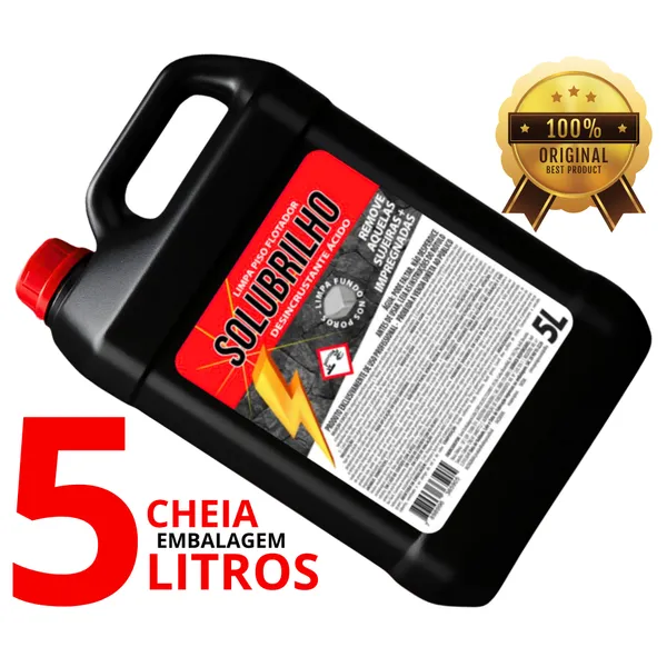 Limpa Piso Sem Esforço 5 Litros Embalagem Cheia Original