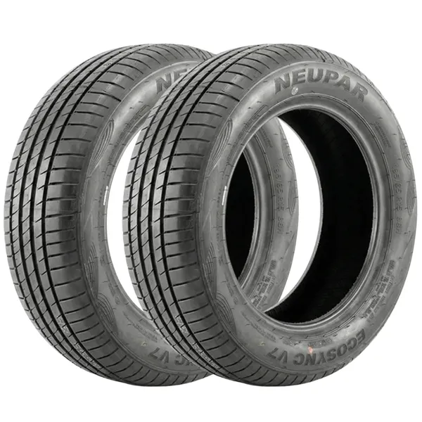Kit 2 Pneus 185/60 R15 Neupar EcoSync V7 84H Aro 15 Novo