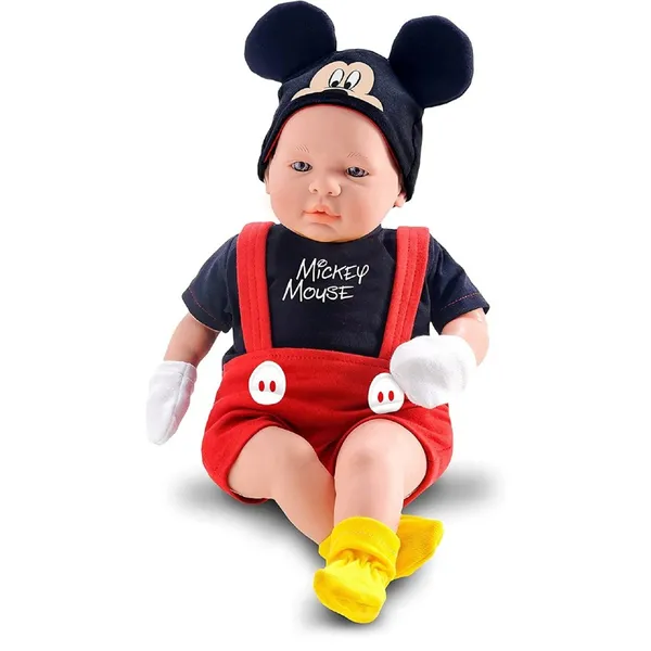 Boneco ​Recém Nascido Classic dolls Mickey