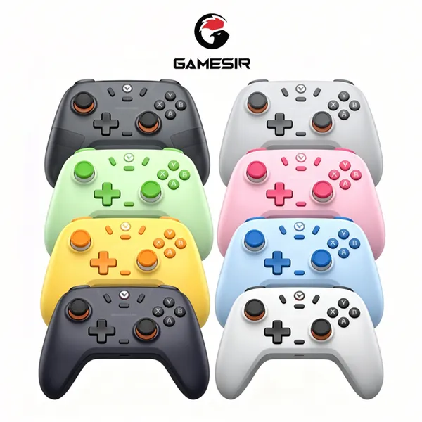 Controle GameSir T4 Nova Lite Sem Fio para PC Switch Android iOS Celular Steam com Hall Effect