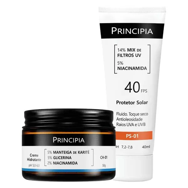 Principia Kit Dia a Dia Hidratação  e Proteção CH-01 + PS-01 FPS 40