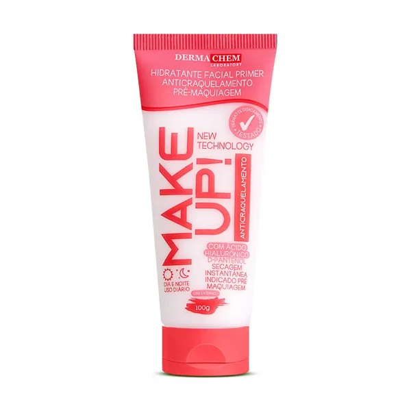 Hidratante Facial Primer Make Up 100g Dermachem