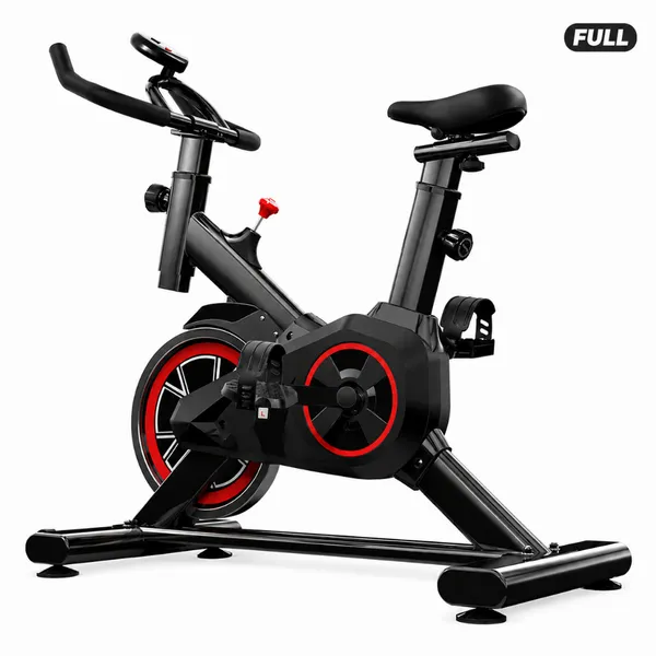 BICICLETA BIKE ERGOMETRICA SPINNING ACADEMIA CASA FITNESS PROFISSIONAL PORTÁTIL RODINHAS 150KG
