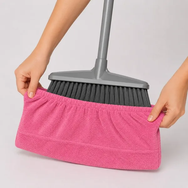 Capa de Microfibra para Vassoura e Rodo | Pano Reutilizável Lavável Alta Absorção Tira Pó e Pelos | Várias Cores