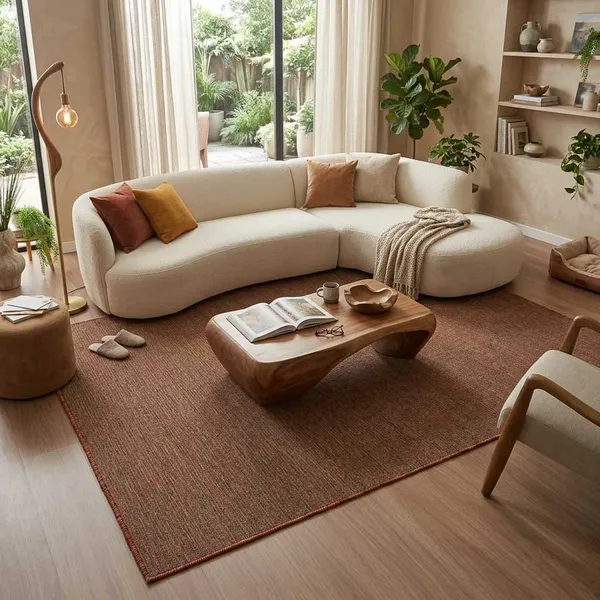 Tapete Sisal Vários Tamanhos  Durável e Elegante para Sala, Quarto e Escritório