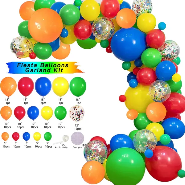 Kit 120 Balões Coloridos de Látex Para Festa e Aniversário M1017