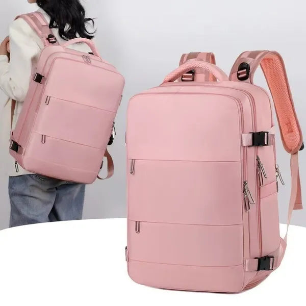 Mochila Moda Laptop Viagem Escolar Resistente À água Executiva Notebook Impermeável Viral