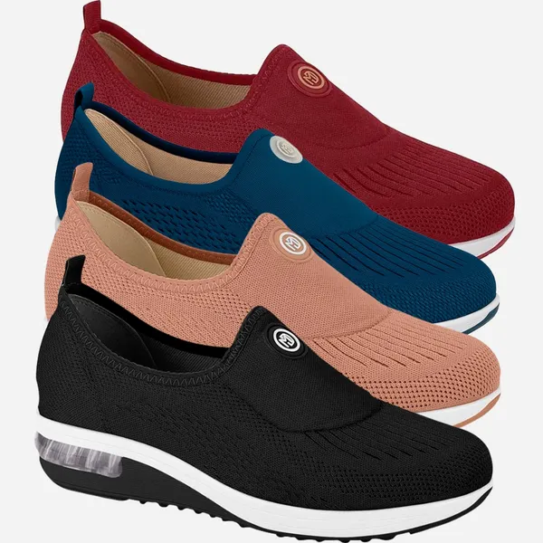 Tênis Modare Ortopédico Feminino Ultra Conforto Palmilha Soft Amortecedor Leve Macio Casual Original
