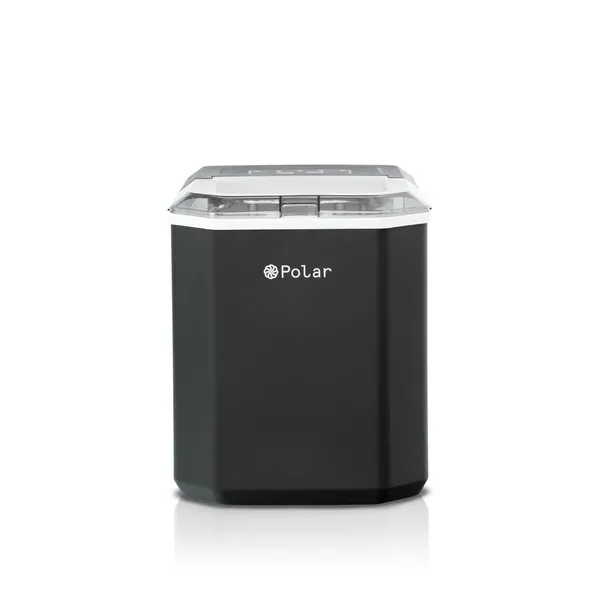 Máquina de Gelo Turbo Polar - Ice Maker Preto 12kg Dia