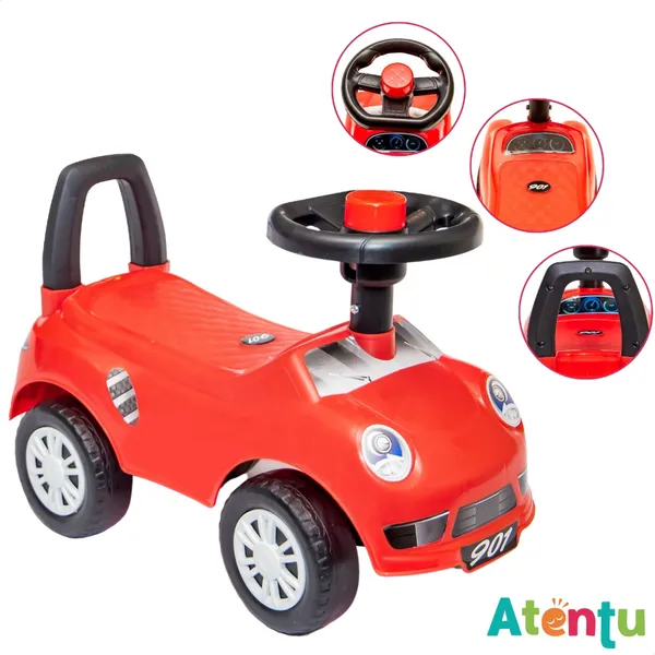 Carrinho Passeio Infantil de Empurrar Totokinha Carro de Brinquedo