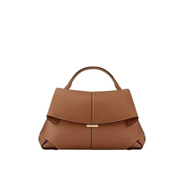 (Ac)POLENE Bolsa Smile Francês POLLENE Niche Bolsa Feminina de Couro Genuine Bolsa de Mão de Alta Qualidade Transv