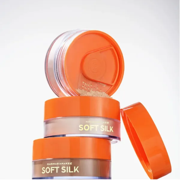 Pó solto Facial Acabamento Natural e Aveludado Solf Silk 15g - MARI MARIA