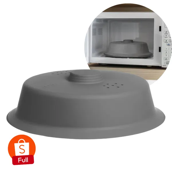Tampa Para Microondas 27x7 Anti Sujeira Respingos Protetora de Alimentos Eletrolux Brastemp Bpa Free