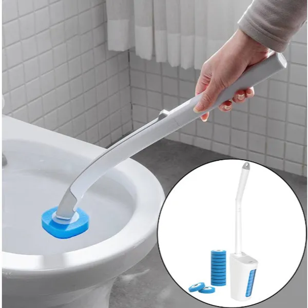 Escova descartável Para Vaso Ou Refil 4/8 sanitário e Parede Banheiro