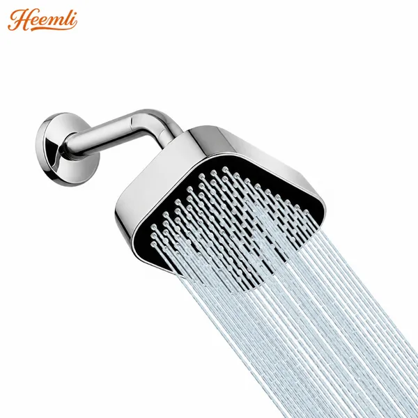 Heemli ABS Cromado Ducha de Teto - Grande área de água, 360°, pressurização, resistente, 15x10cm, fixo, eleve seu banho