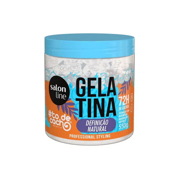 Gelatina #todecacho Definição Natural 550g