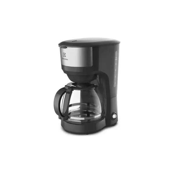 CAFETEIRA ELÉTRICA ECM20 30 XÍCARAS EFFICIENT FUNÇÃO MANTER AQUECIDO COR INOX PRETA ELECTROLUX 127V