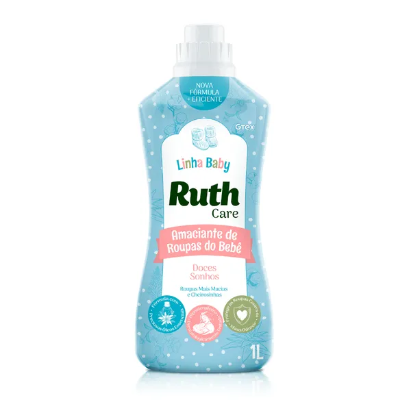 Amaciante Diluído Baby Care Doces Sonhos Ruth 1L