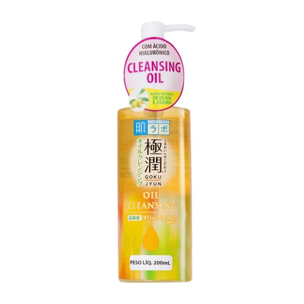 Demaquilante Hada Labo Cleansing Oil Gokujyun com Ácido Hialurônico 200ml