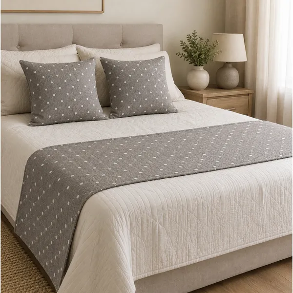 Kit Peseira Manta 3 Peças Premium Almofada Capas Cama Luxo Piquet