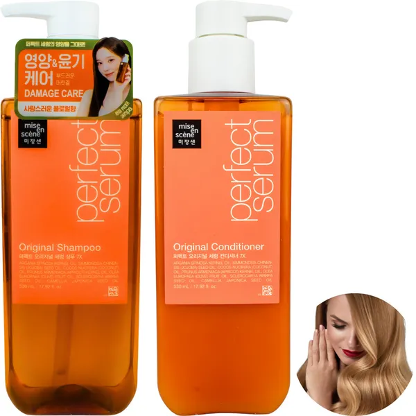 Shampoo E Condicionador Perfect Sérum Mise En Scène 530ml